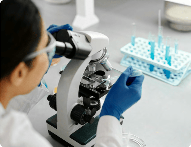 Scientist working in a laboratory